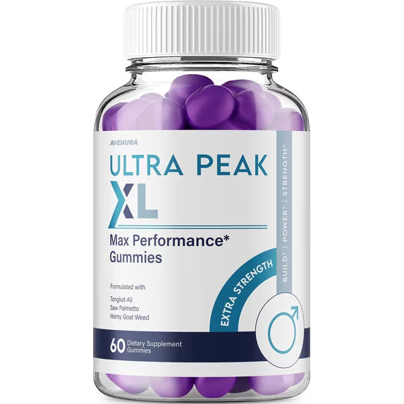 ltra Peak XL Gummies for Men Natural Blend Vitamins 60 Gummies