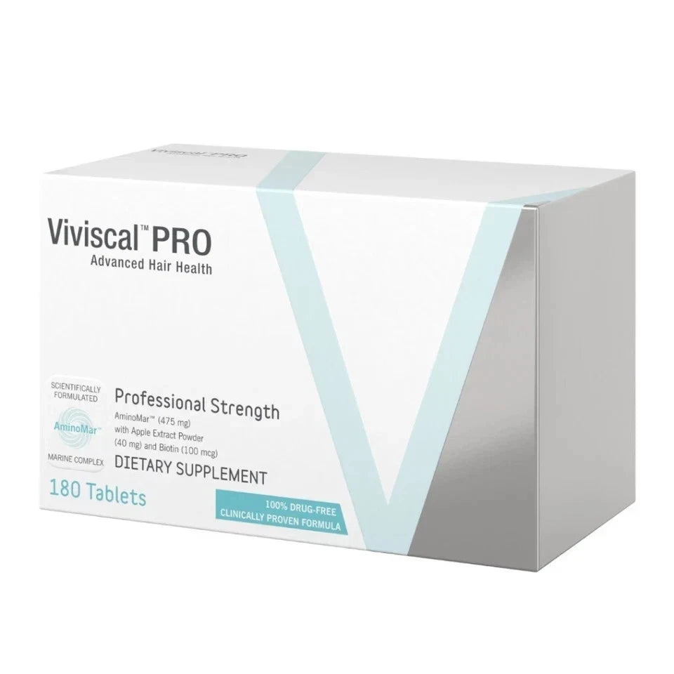 Viviscal PRO Professional Hair Nourishing Supplement 180 Tablets for Men & Women.